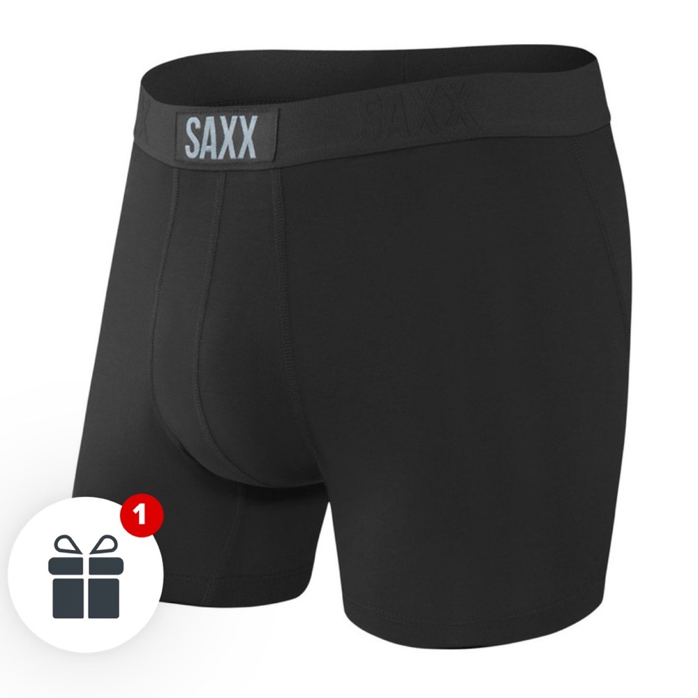 SAXX VIBE Boxer Brief SXBM35 in Black